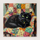 Search for black cats puzzles Animals