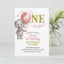 Search for little miss onederful invitations Gold glitter