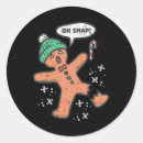 Search for gingerbread men stickers Xmas