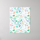 Search for summer flowers canvas prints Leaf