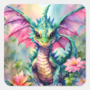 Search for green dragon stickers Magical