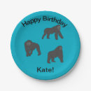 Search for gorilla paper plates Primate