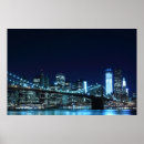 Search for brooklyn bridge posters Night