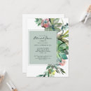Search for cactus rehearsal dinner invitations Tropical