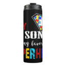 Search for autism travel mugs Awareness