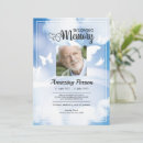 Search for blue funeral invitations Sky