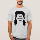Search for mullet tshirts Black and white