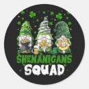 Search for clover leaf stickers Shenanigans