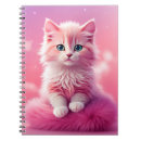Search for cute fluffy notebooks Kitty