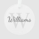 Search for initials christmas tree decorations Family