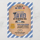 Search for police kids birthday invitations Children