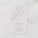 Search for flower business cards Elegant