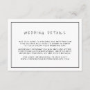 Search for wedding enclosure cards Simple
