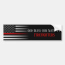 Search for firefighter bumper stickers Thin red line