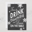 Search for chalkboard new years eve invitations Rustic