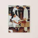 Search for vintage baseball puzzles Saturday evening post