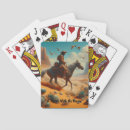 Search for western playing cards Wild west