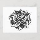 Search for rose tattoo postcards Flower
