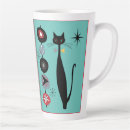 Search for atomic cat mugs Mid century modern