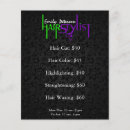 Search for hair stylist flyers Elegant