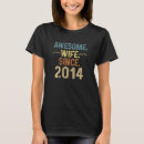 Search for wife womens tshirts Anniversary