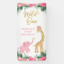 Search for safari banners Wild one