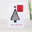 Search for teacher christmas cards Tree
