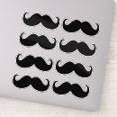 Search for mustache stickers Party