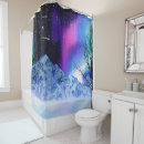Search for northern lights shower curtains Nature