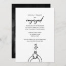 Search for cute engagement party invitations Typography