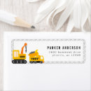 Search for dump truck return address labels Cute