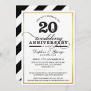 Search for 20th anniversary invitations Chic