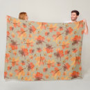 Search for thanksgiving blankets Leaves