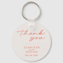 Search for white wedding key rings Initial