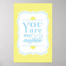 Search for you nursery decor You are my sunshine