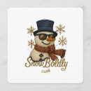 Search for snowman invitation seasonal invitations Snowflakes