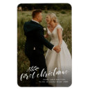 Search for marriage announcement magnets Typography