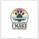 Search for dog trainer stickers Pug