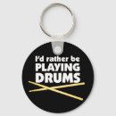 Search for drummers rounded key rings Cool