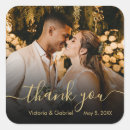 Search for photo thank you wedding stickers Calligraphy