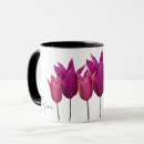 Search for pink tulip mugs Elegant lettering trendy stylish