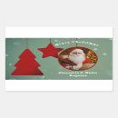 Search for old fashioned tree stickers Santa claus
