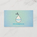 Search for water droplet business cards Plumbing
