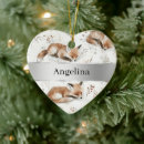Search for silver fox christmas tree decorations Cute