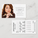 Search for calendar business cards Professional