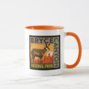 Search for formations mugs Bryce canyon national park