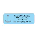 Search for light grey return address labels Anchor