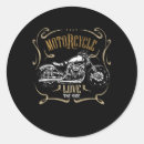 Search for motorcycle lover stickers Retro