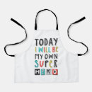 Search for super heroes aprons Children