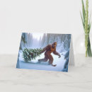 Search for bigfoot christmas cards Winter